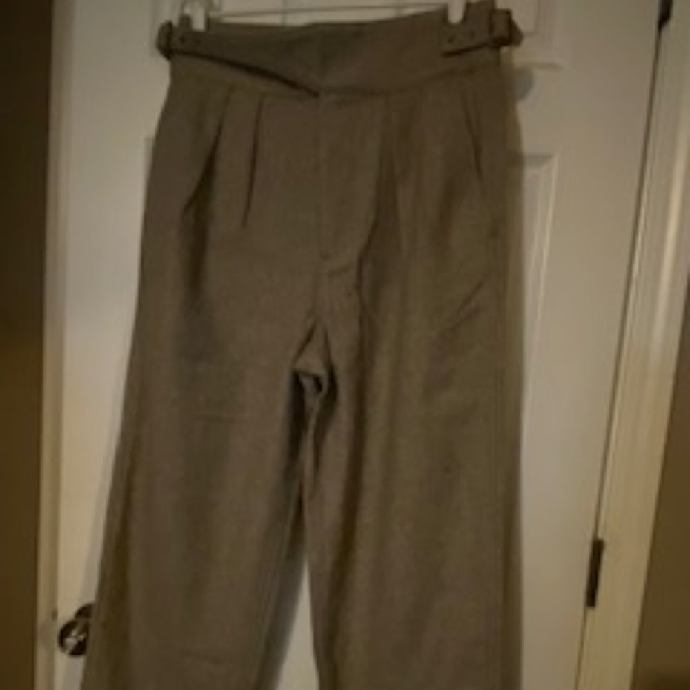 Banana Republic Herringbone Seafarer Pant Size 10 Blonde